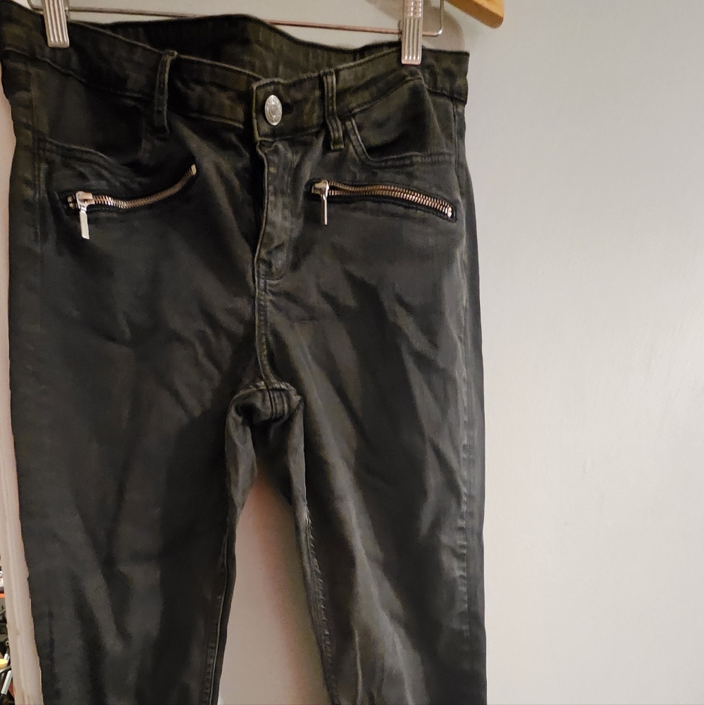H&M Skinny Black Jeans Size 16